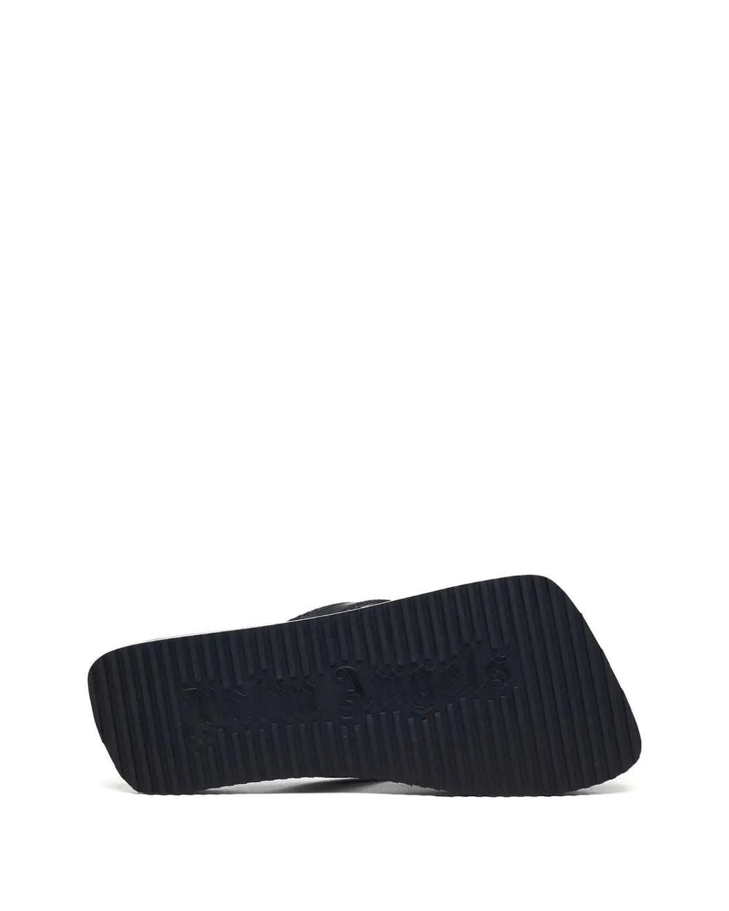 Palm Angels White Logo-Print Flip Flops for men