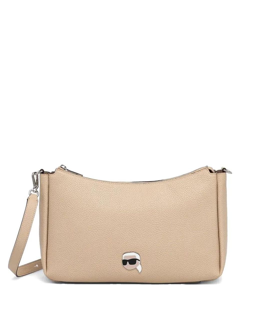 Karl Lagerfeld Natural Ikon Shoulder Bag