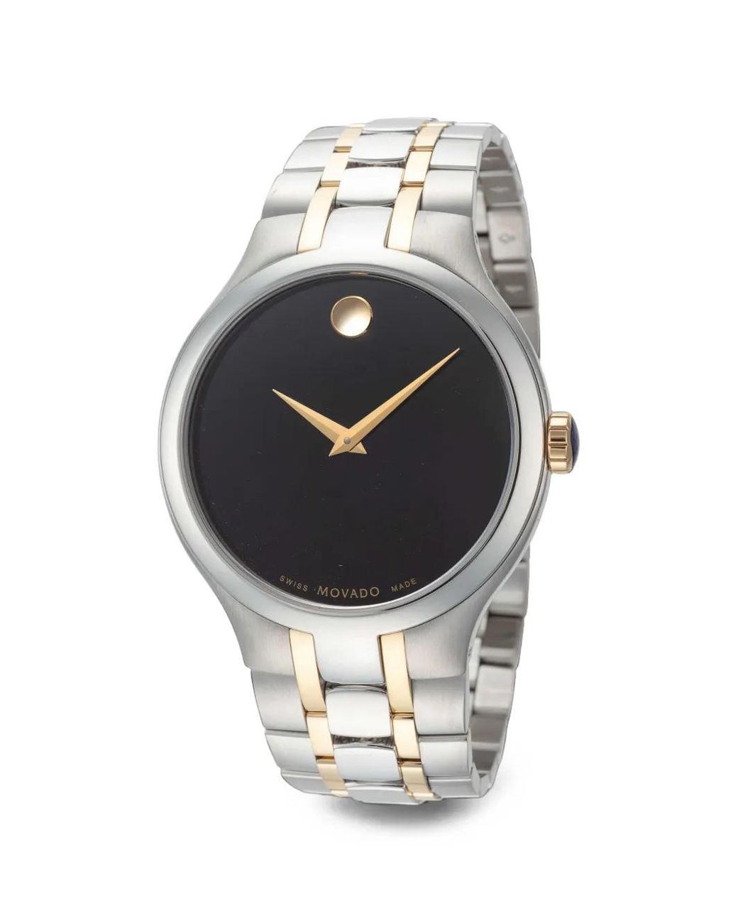 Movado Gray Dial 39Mm Watch for men