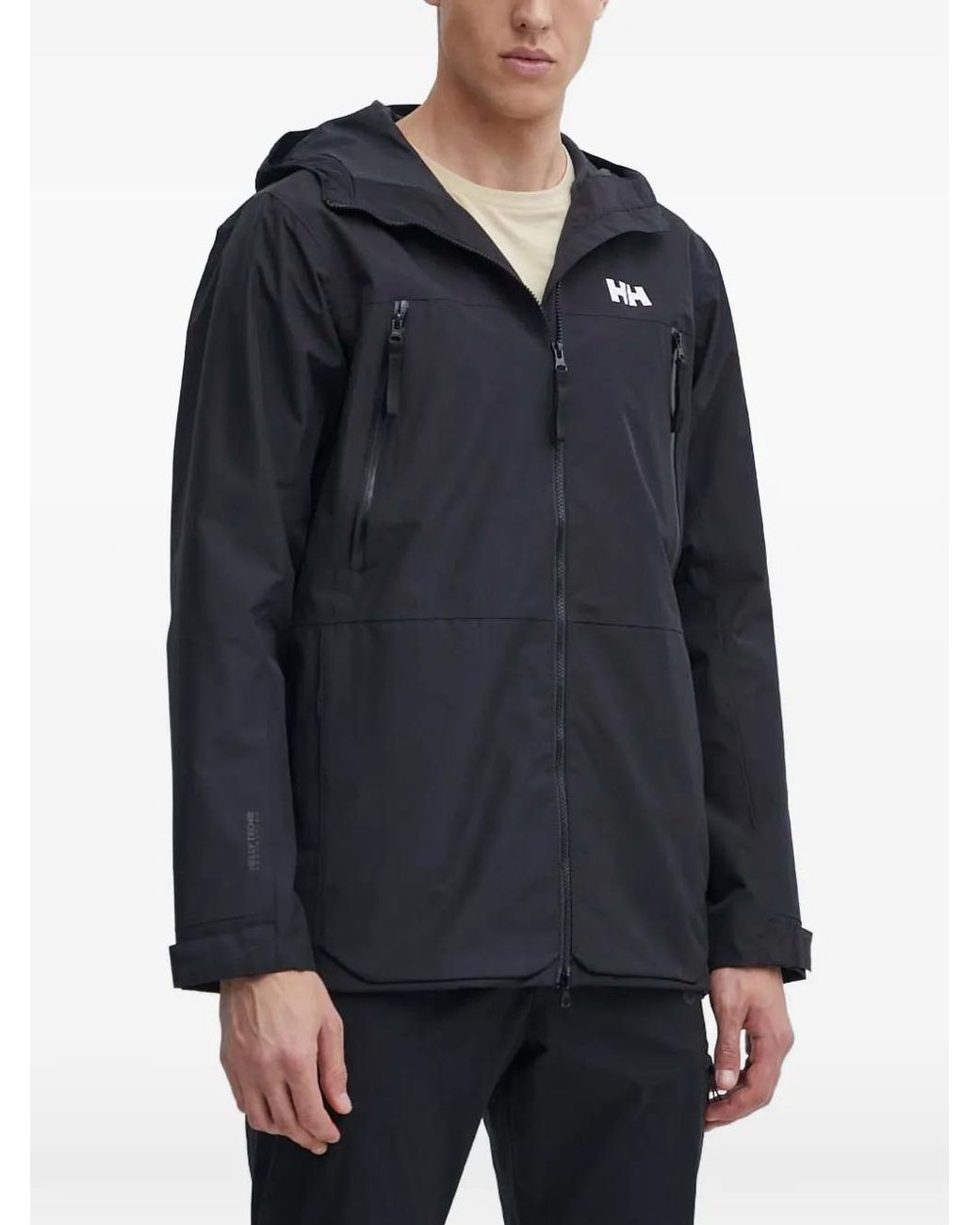 Helly Hansen Blue Zipped Hooded Lightweight Jacket for men