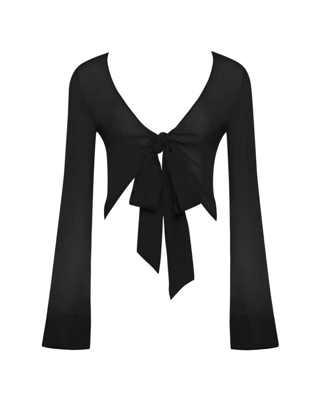 Maison Close Black Fever Long Sleeve Top
