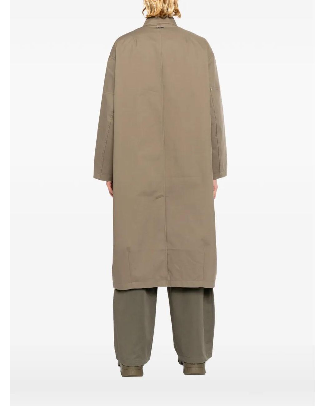 TEAM WANG design Natural Reset Trench Coat