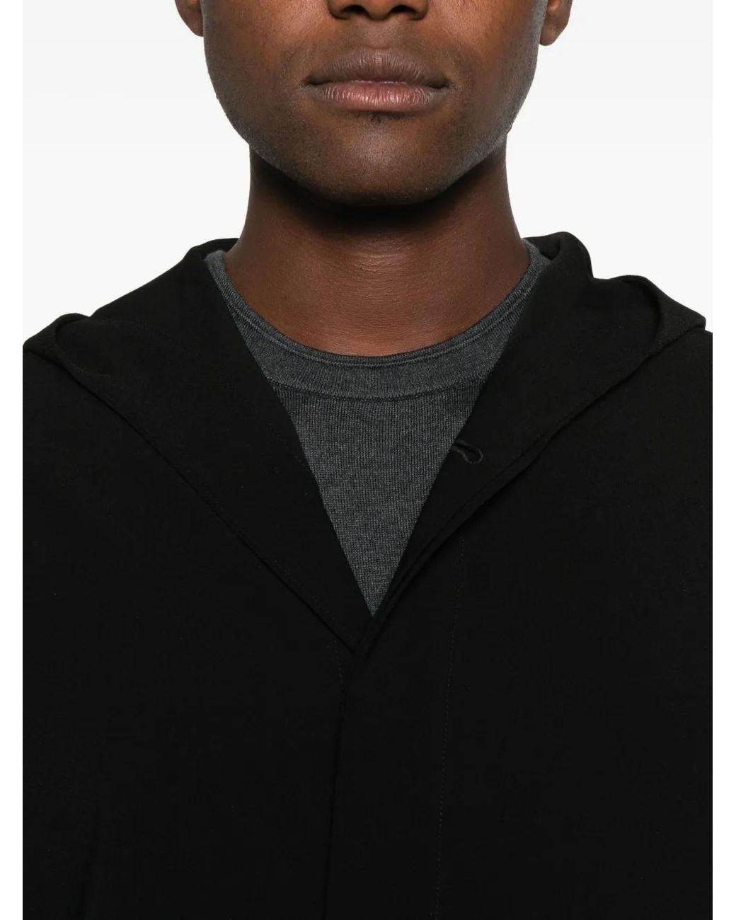 Jonathan Simkhai Black Drawstring Hoodie for men
