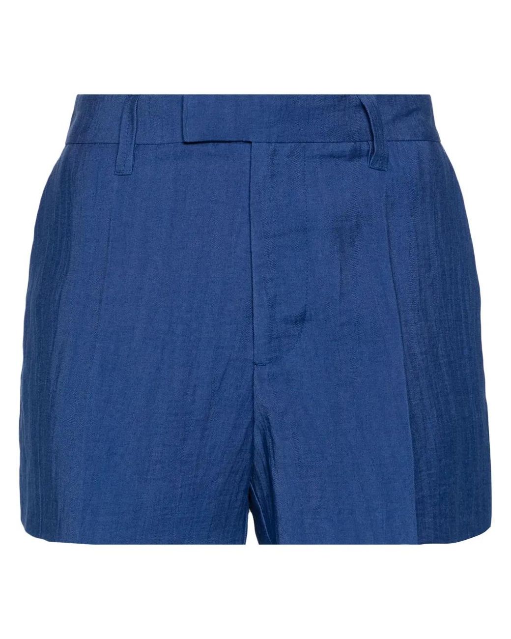 Zadig & Voltaire Blue Please Tailored Shorts