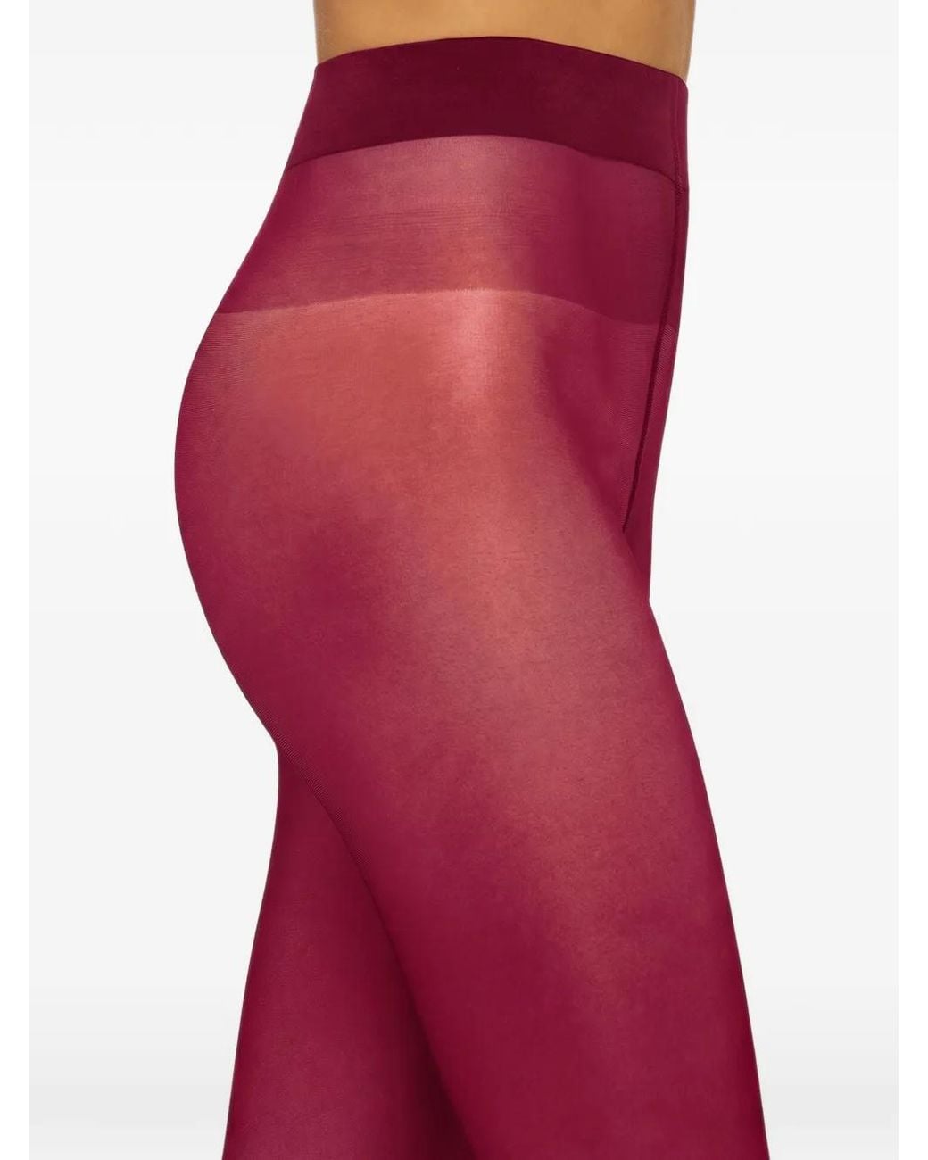 Wolford Red Satin Touch 20 Tights