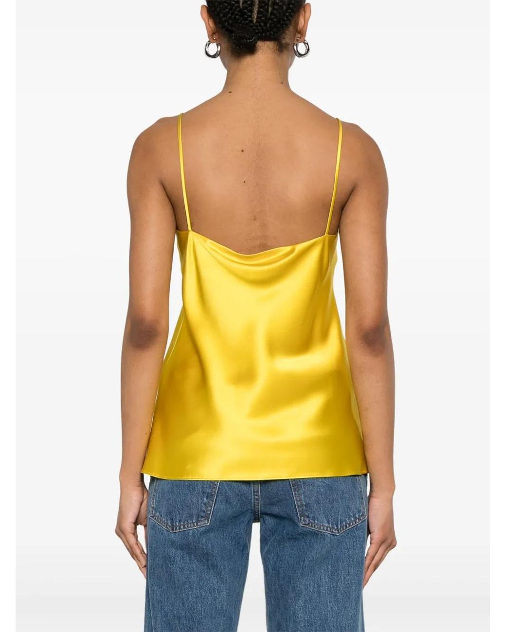 Max Mara Yellow Quassia Top