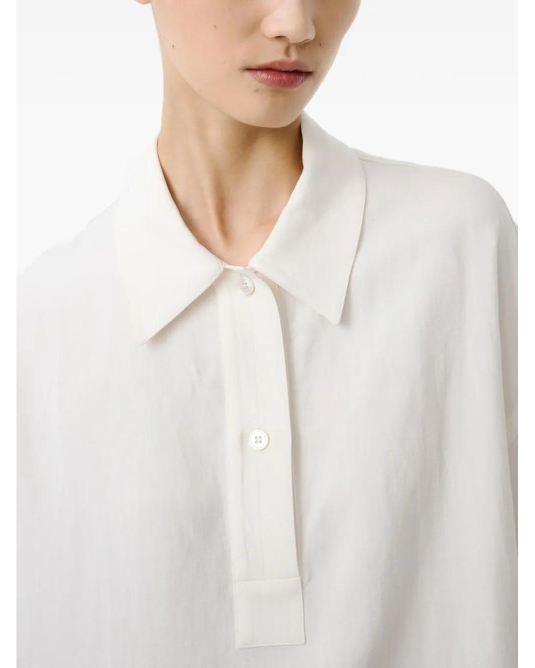 Studio Nicholson White Toulon Shirt