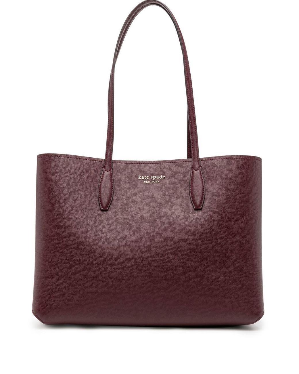 Kate Spade Leather All Day Ditsy Rose Pop Tote Bag in Red | Lyst UK