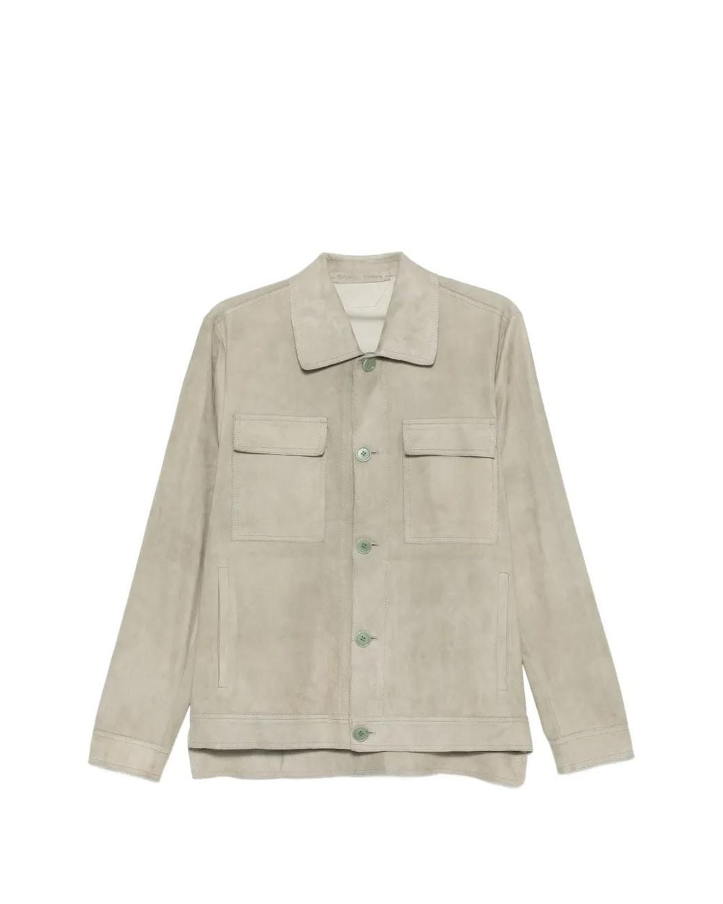 Salvatore Santoro Natural Button Patch-Pocket Jacket for men