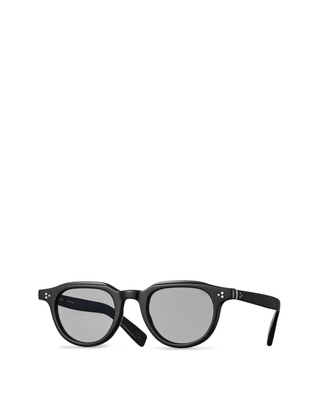Eyevan 7285 Black Lunettes De Soleil 340Mre À Monture Ronde
