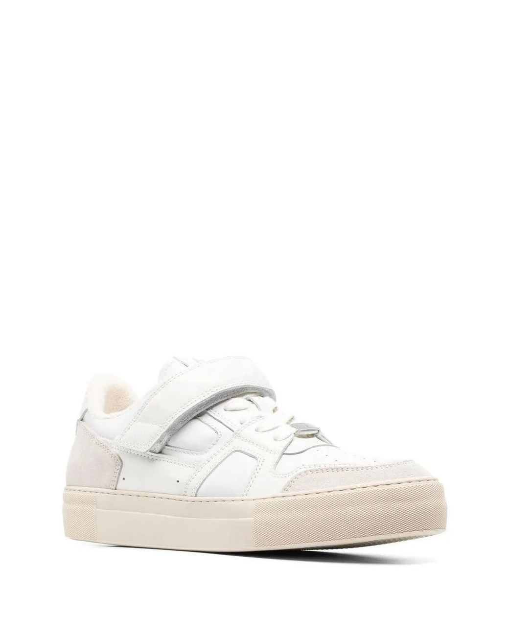 AMI White Ami Paris Ami Arcade Leather Sneakers