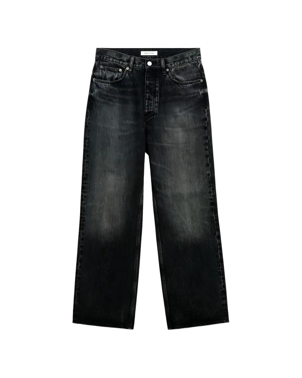 sunflower Black Logo-Patch Jeans for men