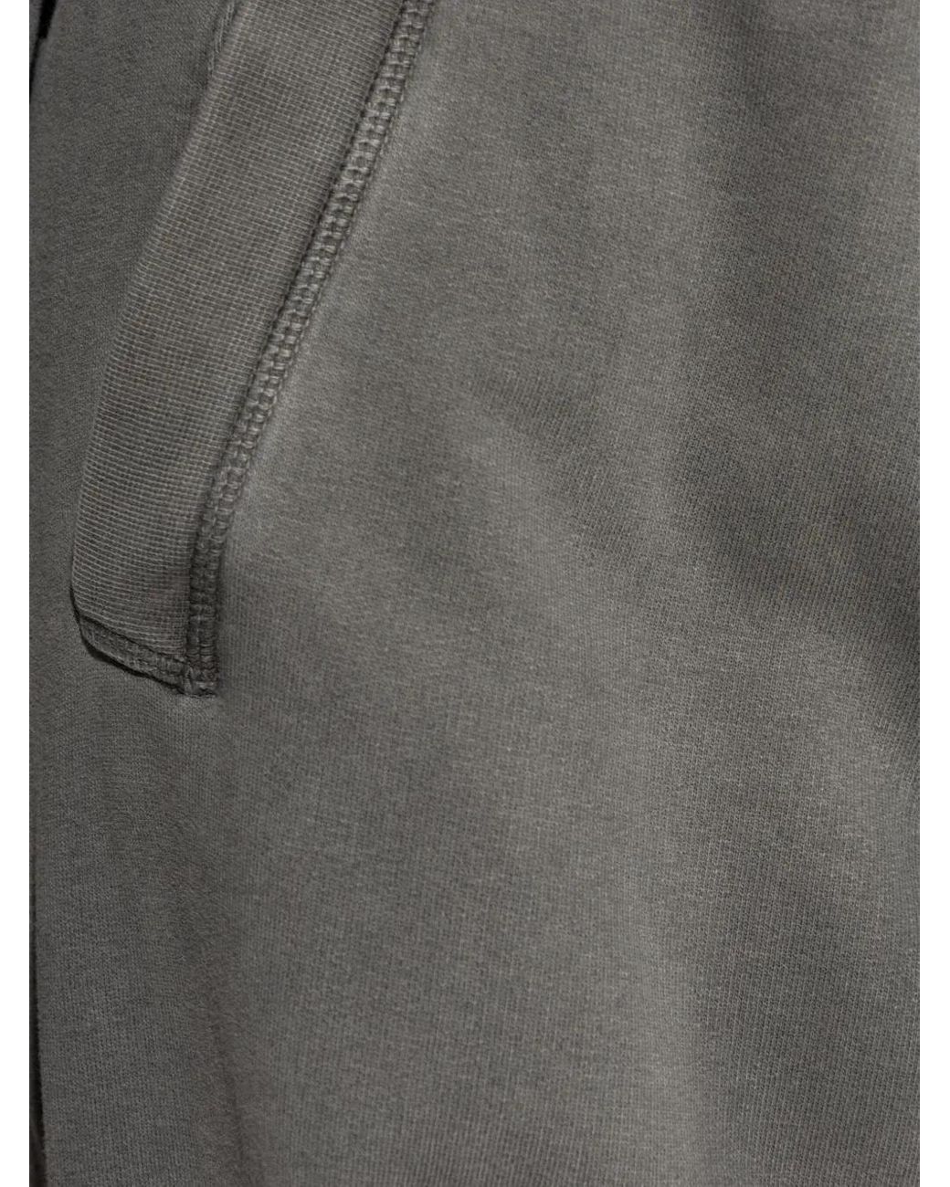 DSquared² Gray Cotton Track Pants