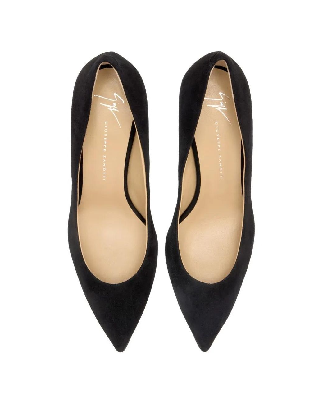 Giuseppe Zanotti Black Lucrezia Suede Pumps