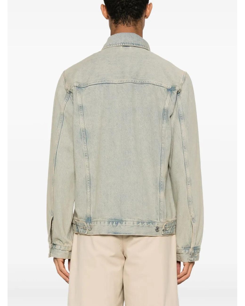 Samsøe & Samsøe Gray Brandon Denim Jacket for men