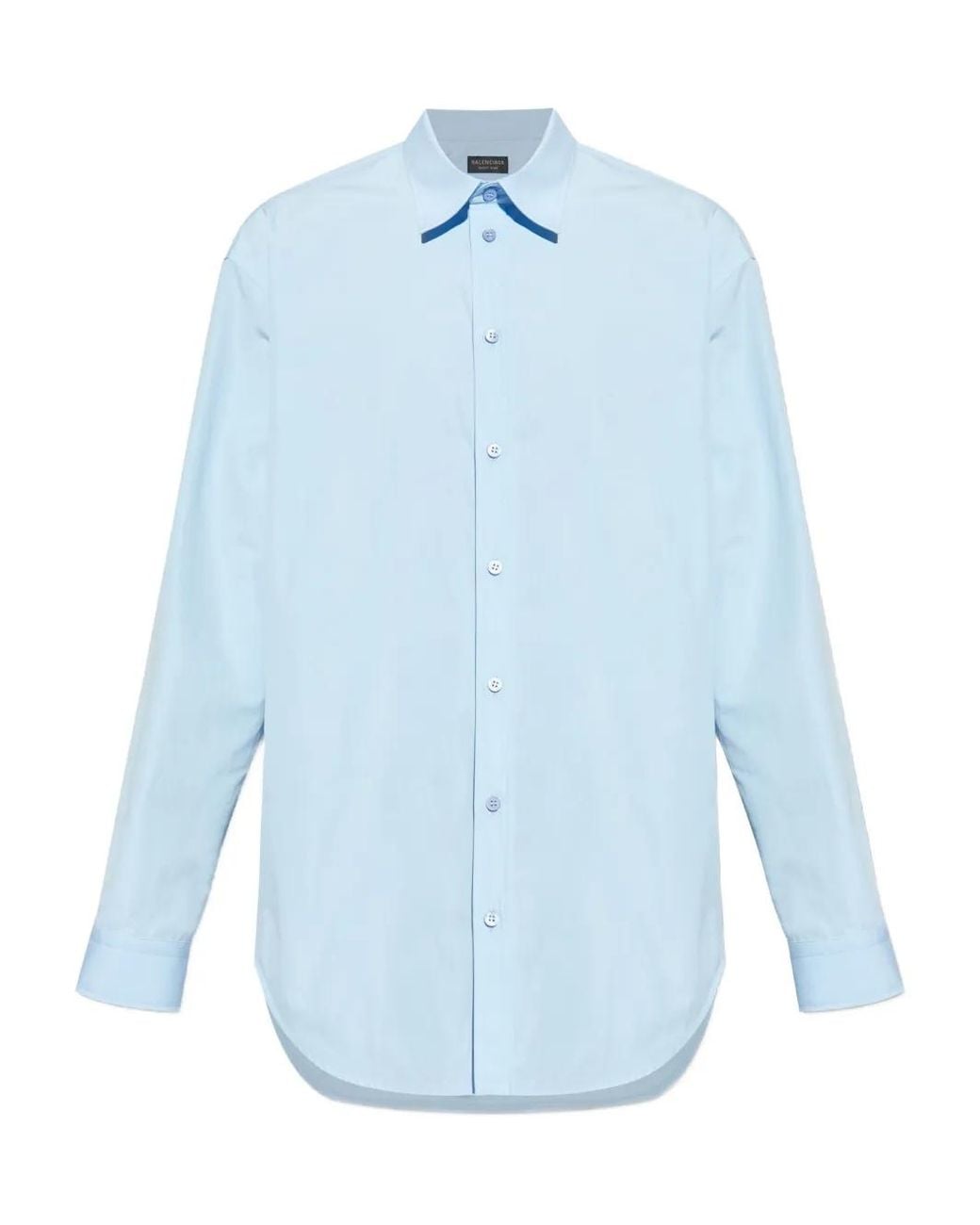 Balenciaga Blue Standard Shirt for men