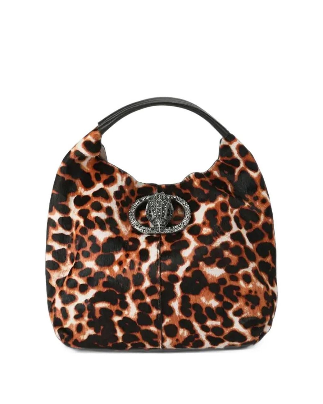 Kurt Geiger Brown Chelsea Small Slouch Hobo Bag