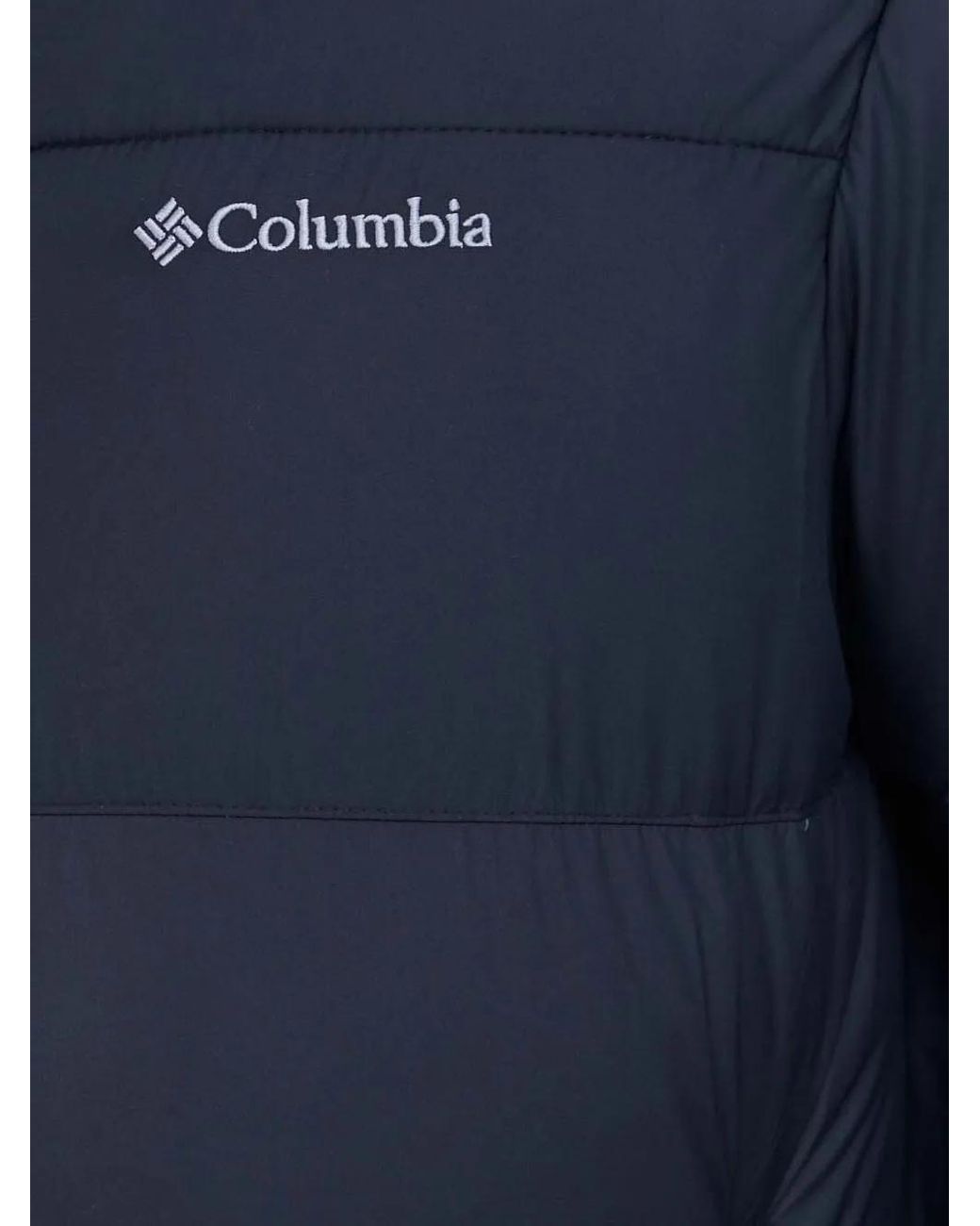 Columbia Blue Quilted Padded Jacket for men