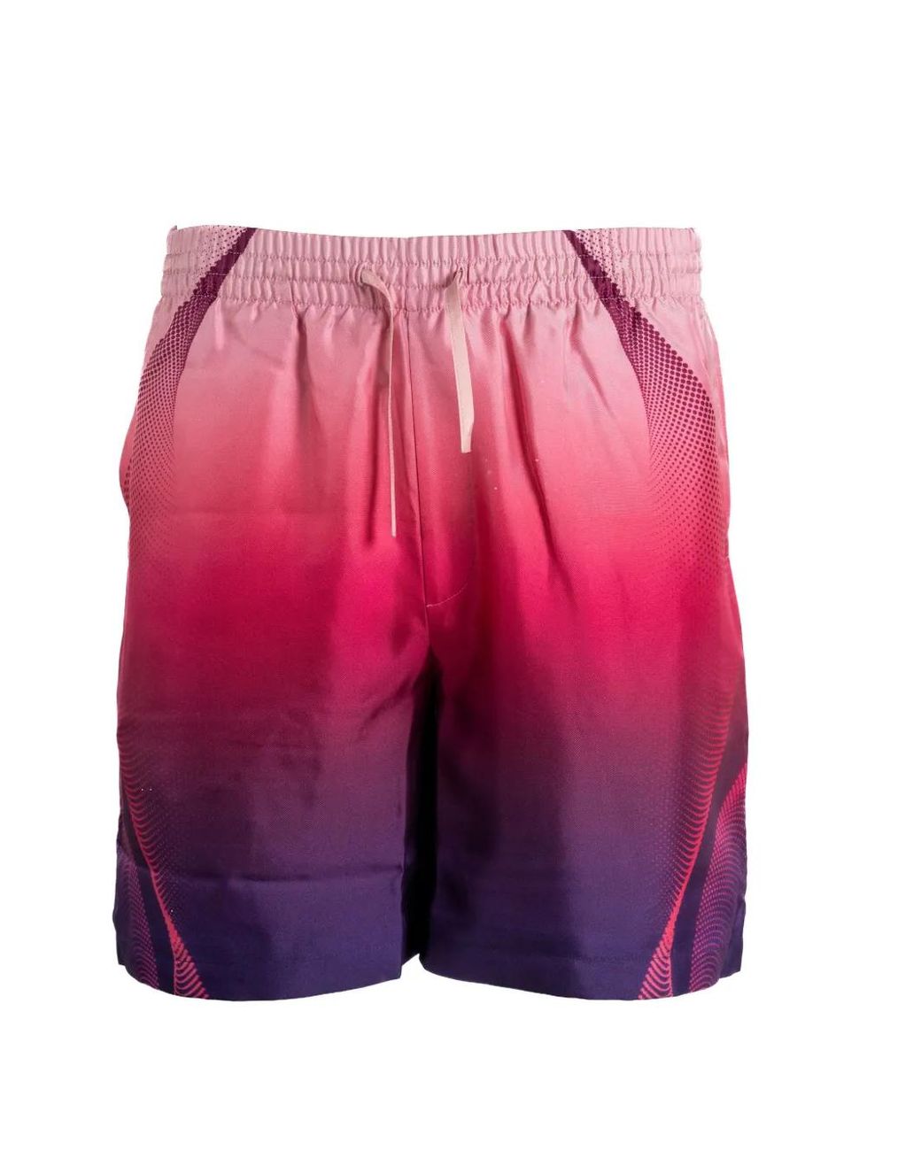 Casablanca Pink Gradient Silk Shorts for men