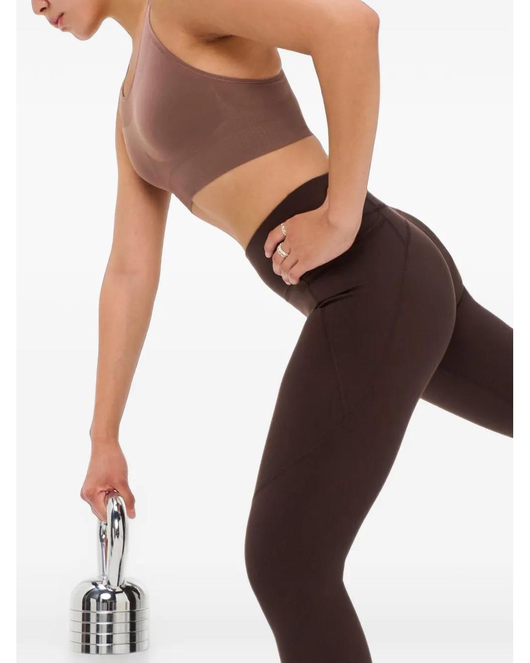 Sweaty Betty Brown High-Waisted Leggings