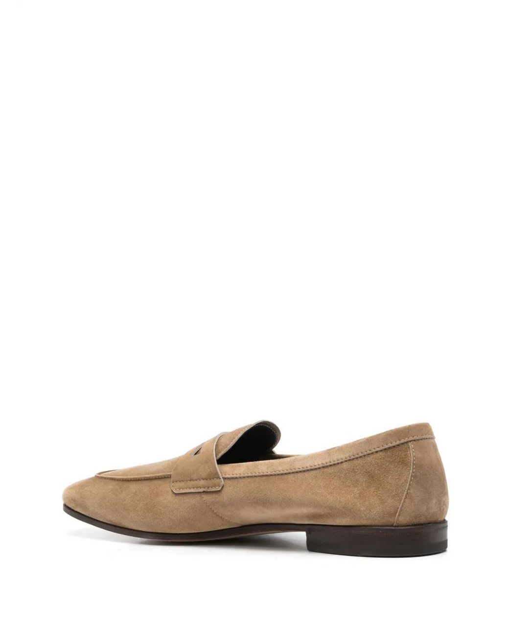 Henderson Brown Suede Loafers for men
