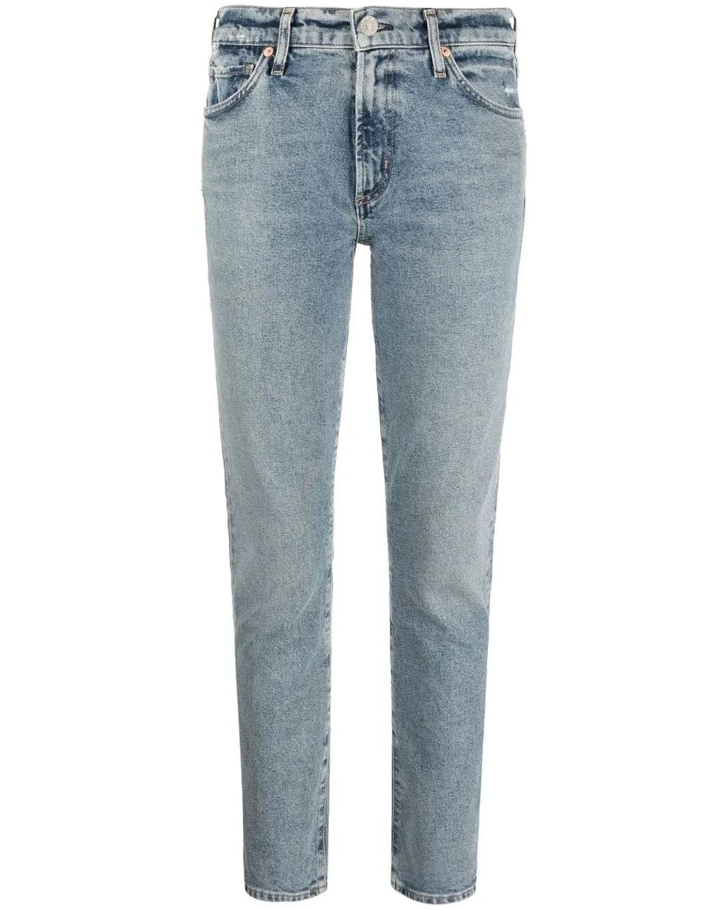 Citizens of Humanity Blue Skyla Cigarette Jeans