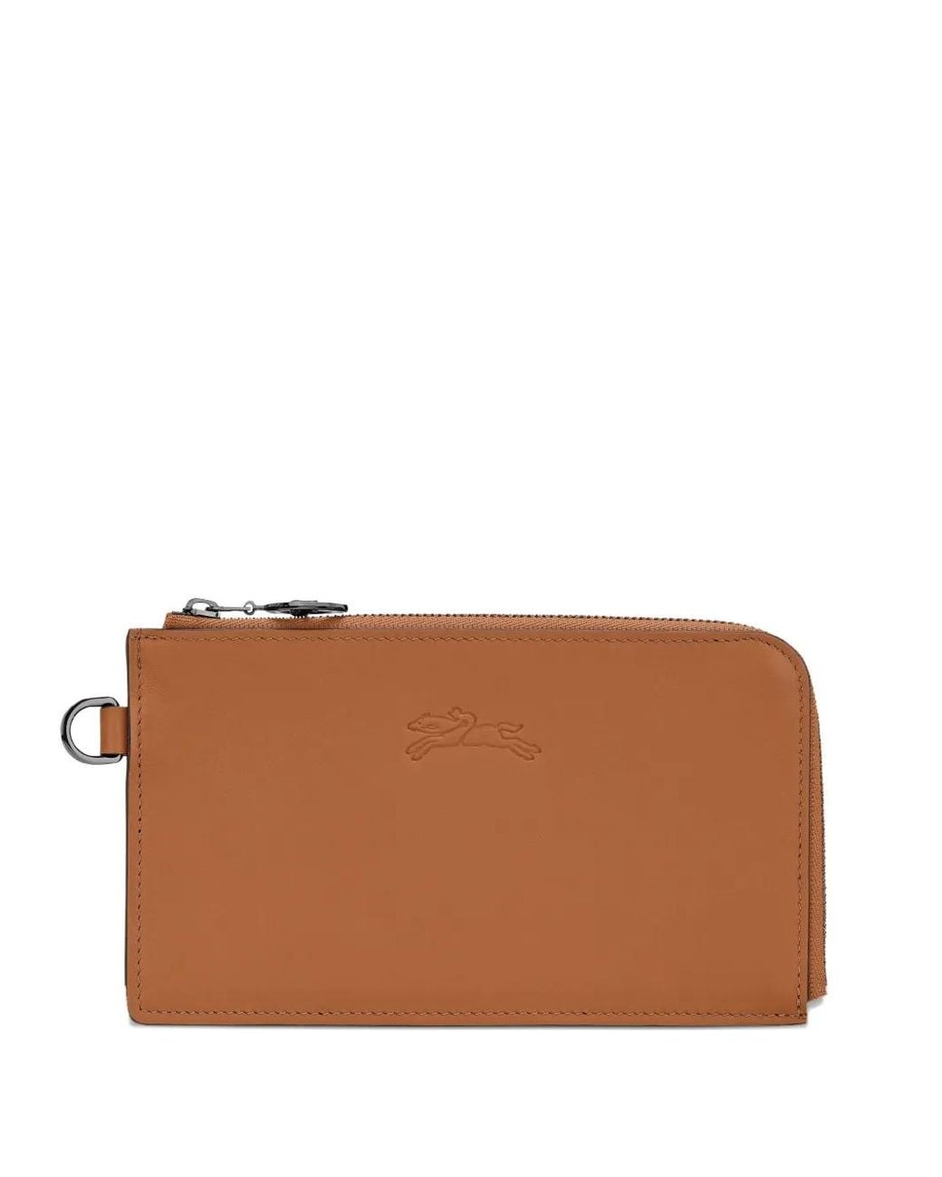 Longchamp Brown Le Pliage Xtra Embossed Zip Pouch