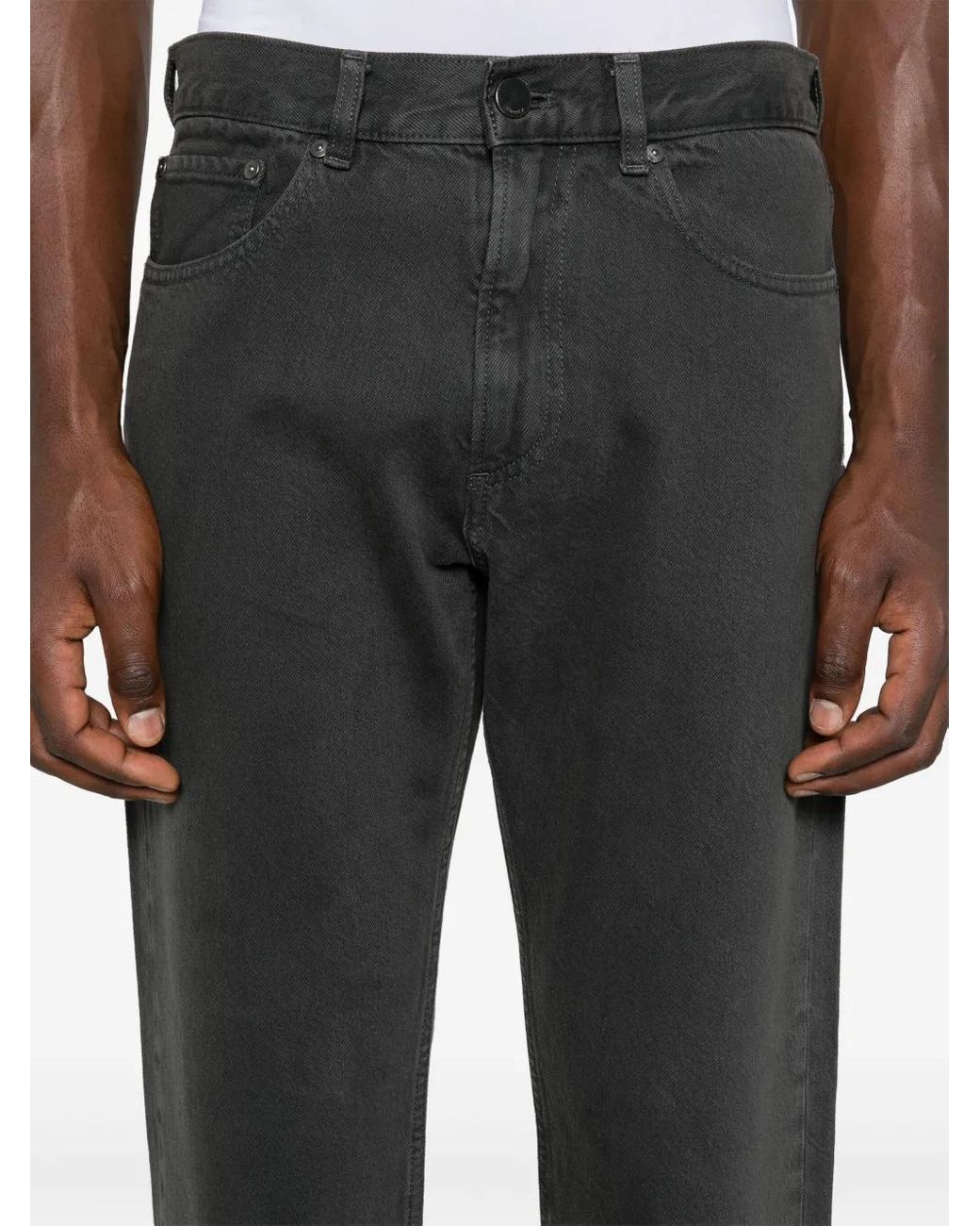Jean À Détail De Patch Theory pour homme en coloris Black