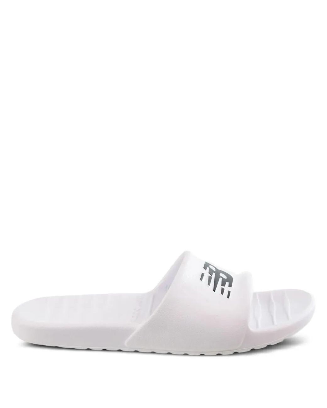 New Balance 4E Pantoletten Mit Logo-Prägung in White für Herren