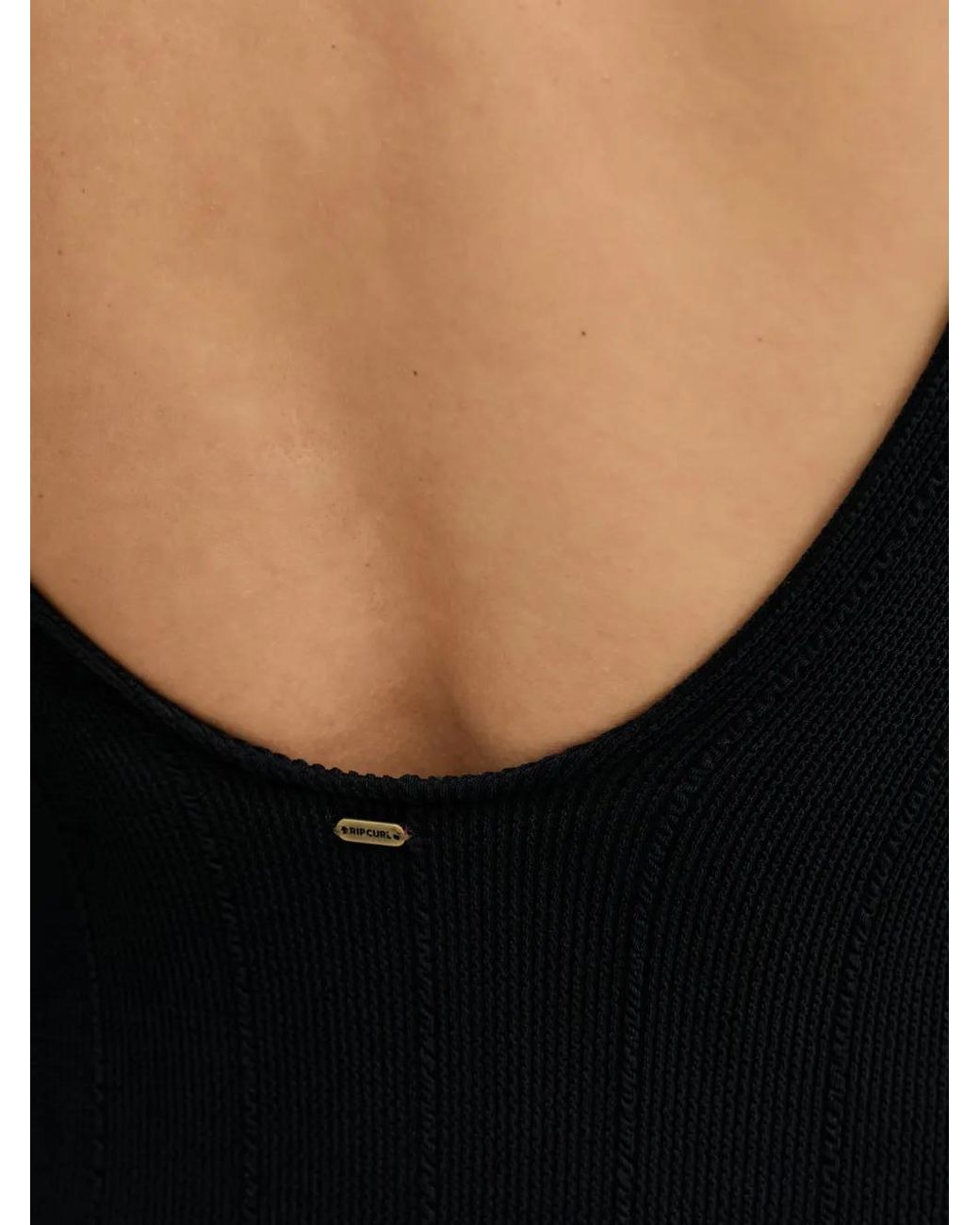 Rip Curl Black Vibe Surf One-Piece Swimsuit