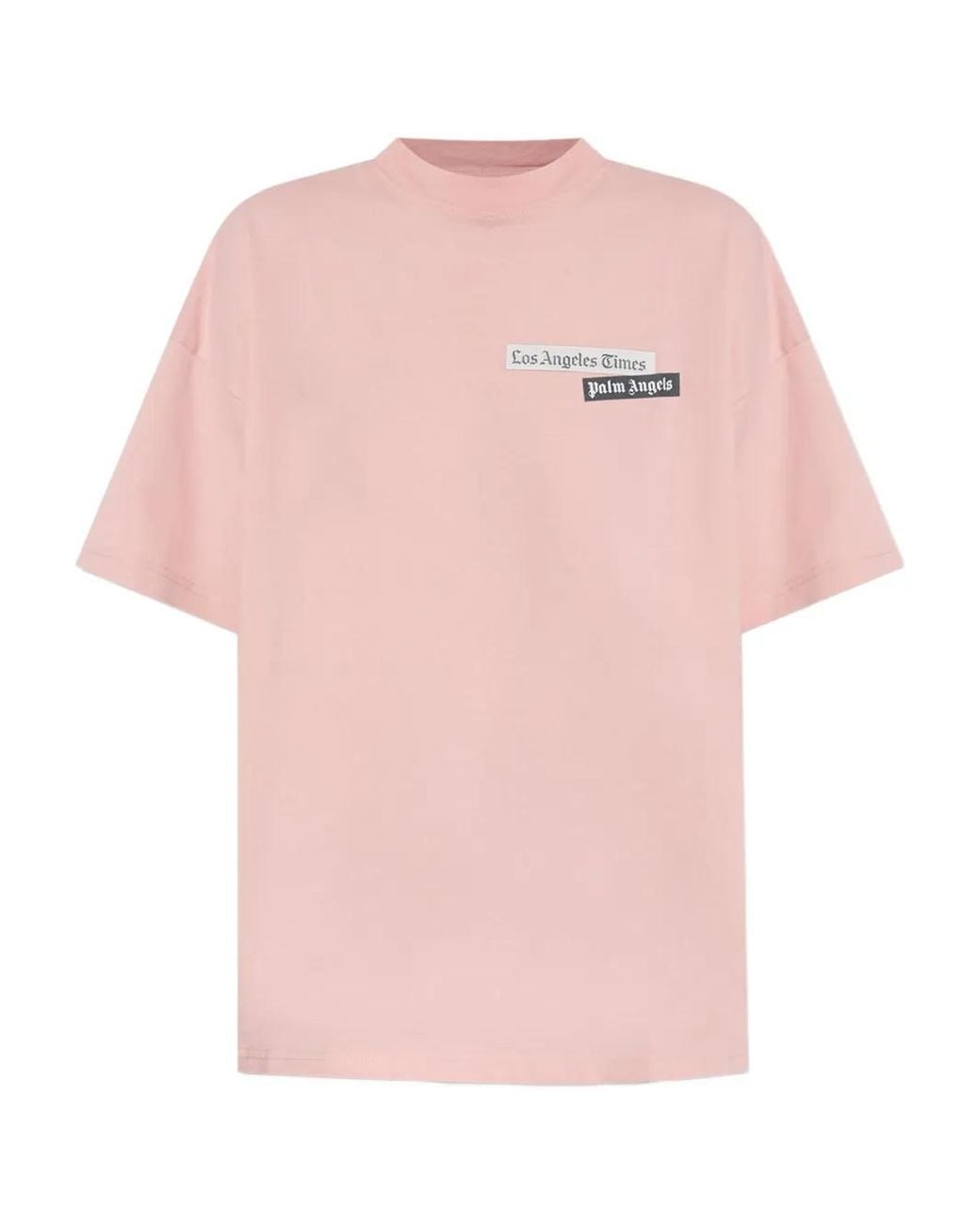 Palm Angels Pink Paxlatimesgraphic Loose Tee