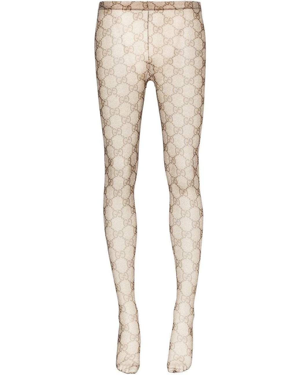 Gucci collant noir gg hotsell