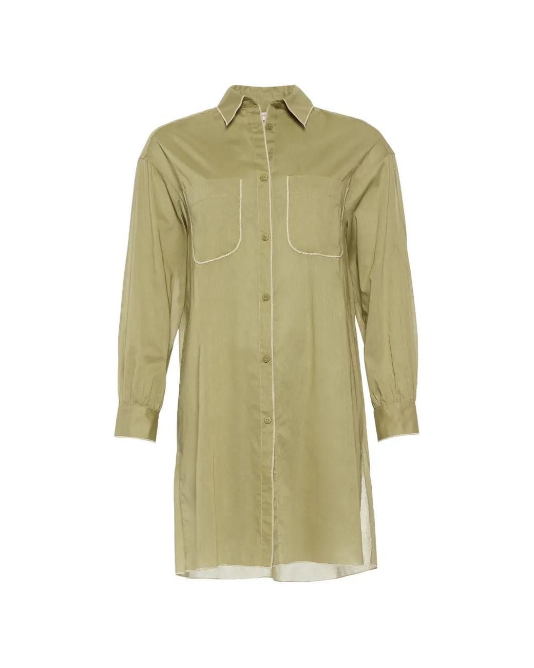 Eres Green Phare Cotton Shirt