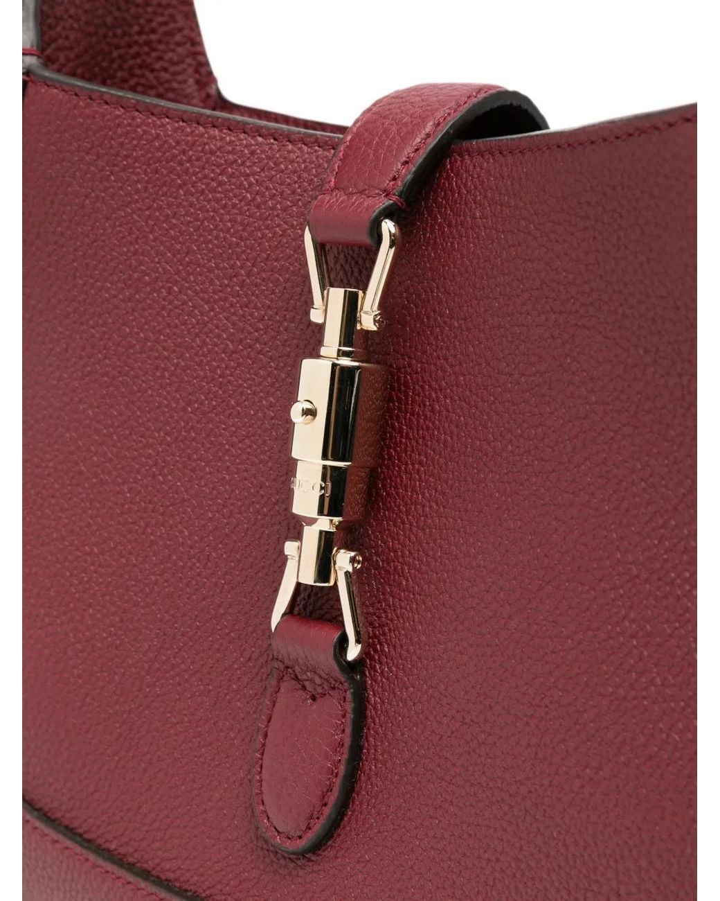 Gucci Purple Jackie 1961 Leather Shoulder Bag