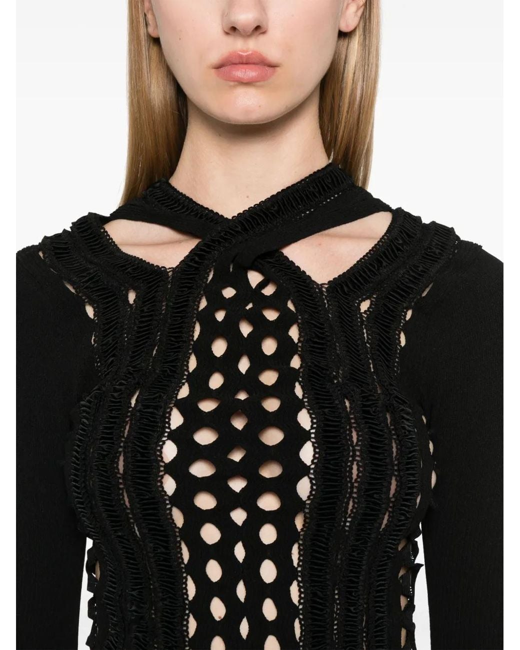 Sinéad O'Dwyer Black Shibari Sweater