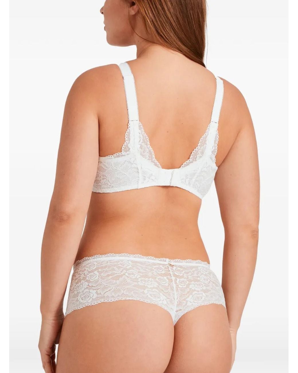 Aubade White Rosessence Lace-Trim Bra