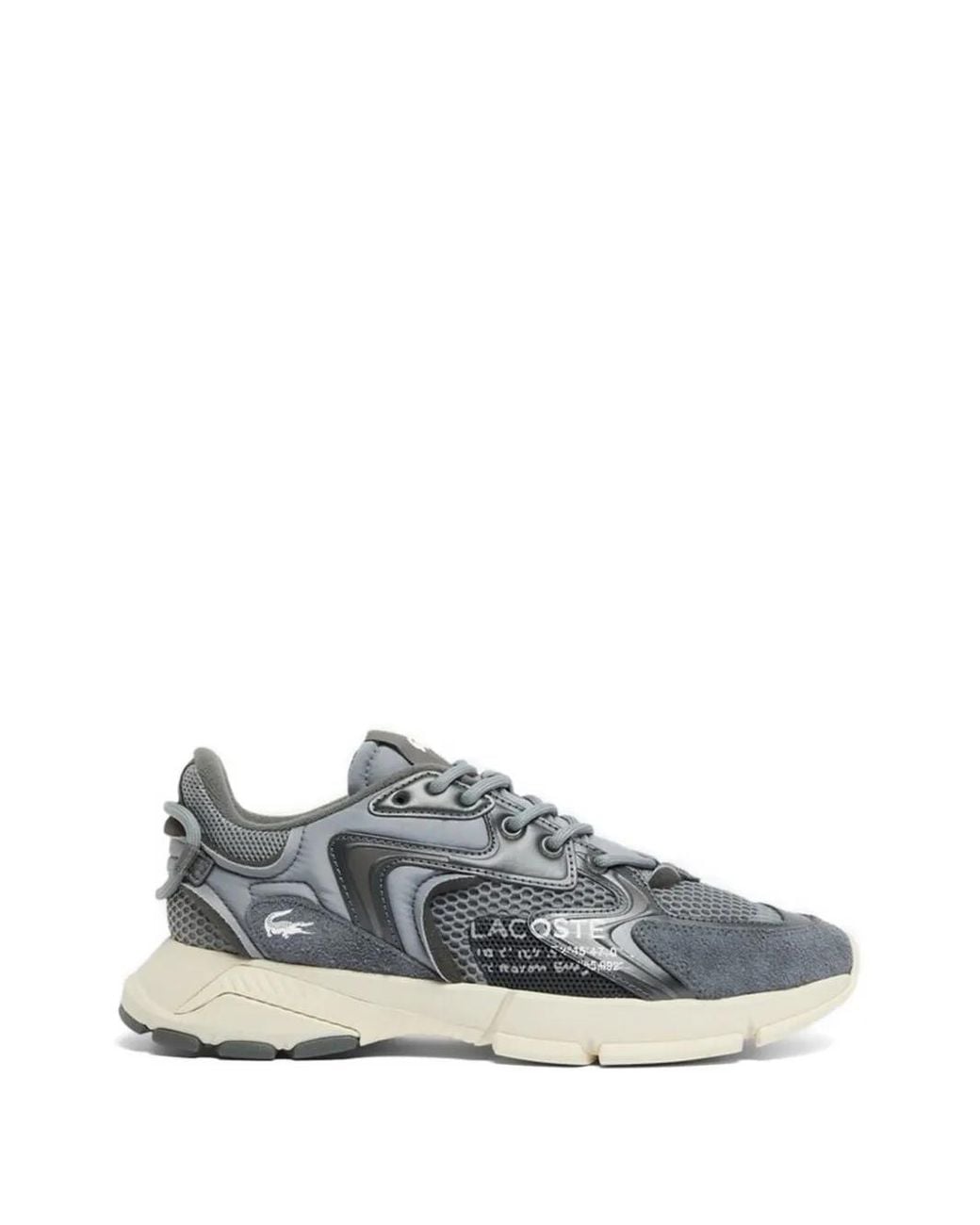Lacoste Gray L003 Neo Shot Lace-Up Sneakers for men