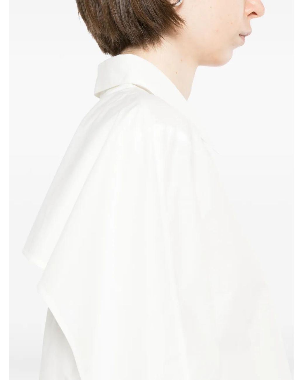 Khaite White Fritz Shirt