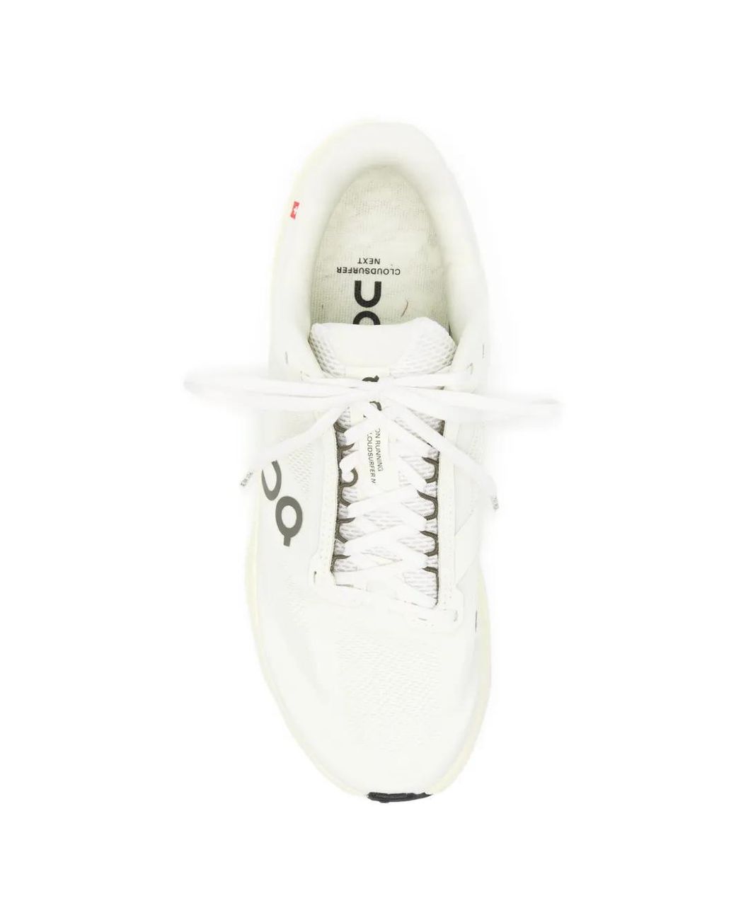 On Shoes White Cloudsurfer Next Sneakers for men