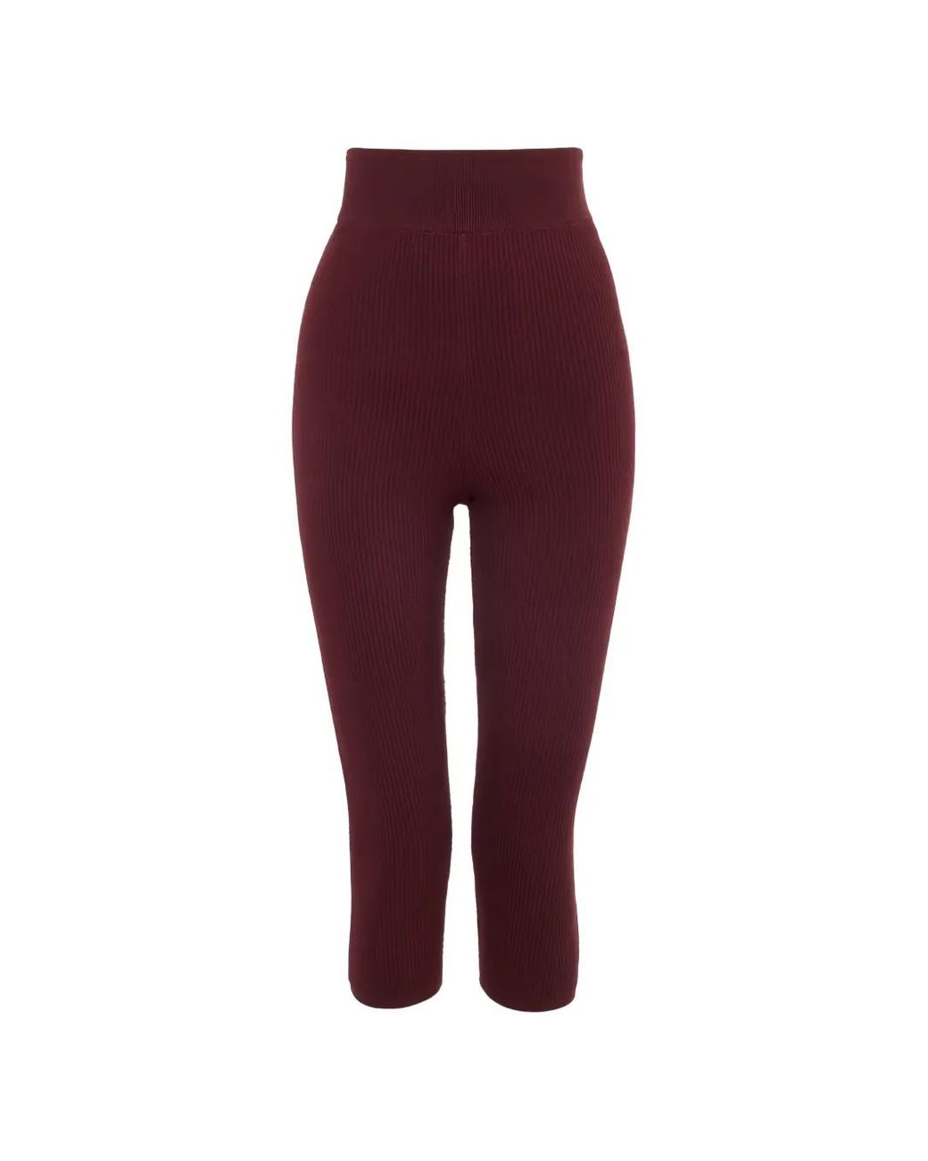 Chloé Red Capri Leggings
