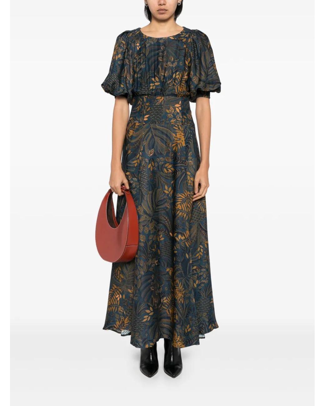 firetrap maxi dress Sundance Rust Multi Printed Maxi Dress - XS Size - Women's Dresses main image 0