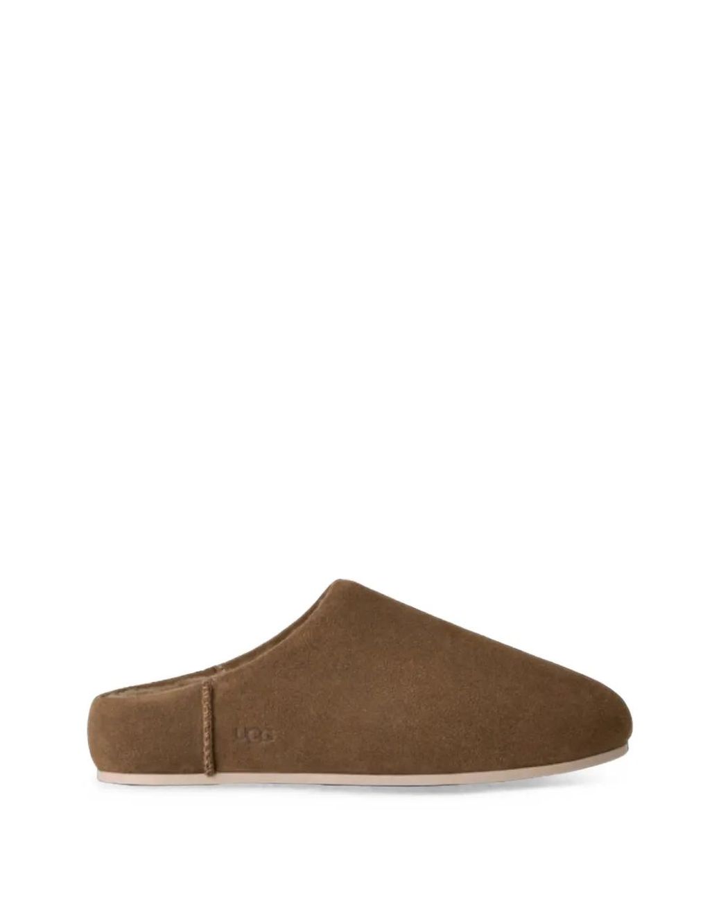 Ugg Brown Elea Suede Slip-On Sandals