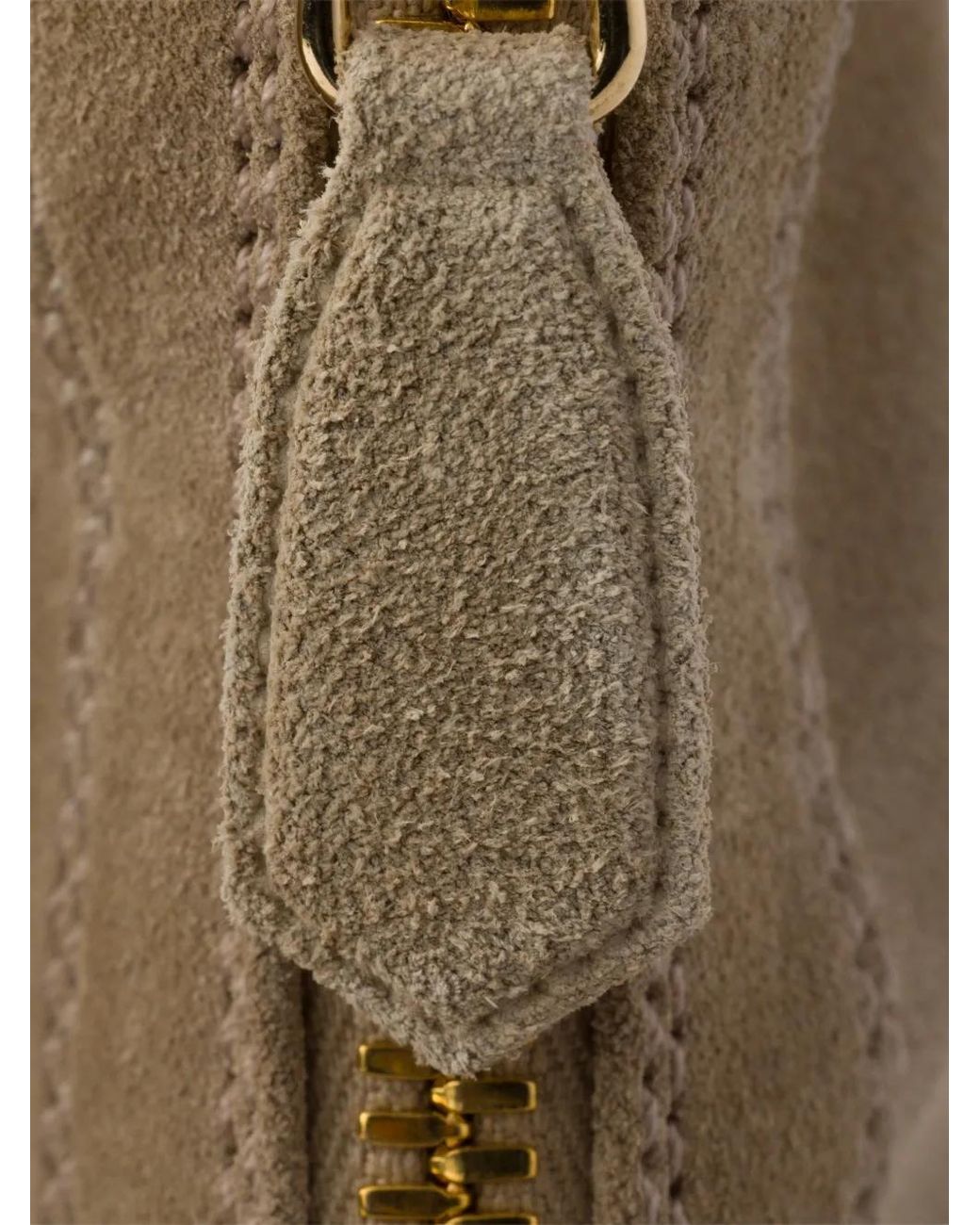 Prada Brown Stiefel mit Reißverschluss