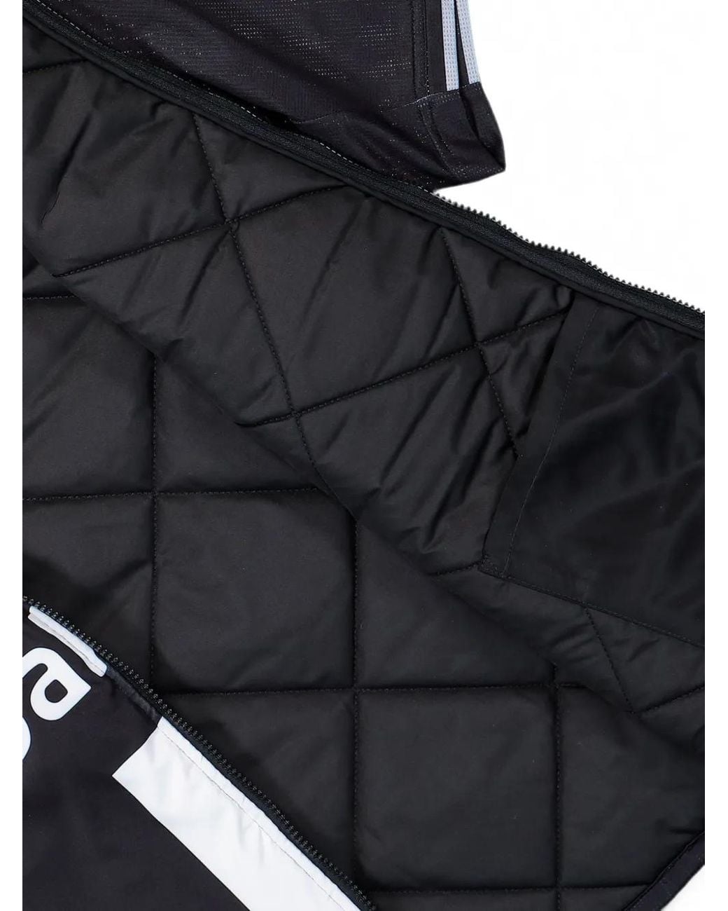 PROTOTYPES Black Padded Hooded Gilet for men