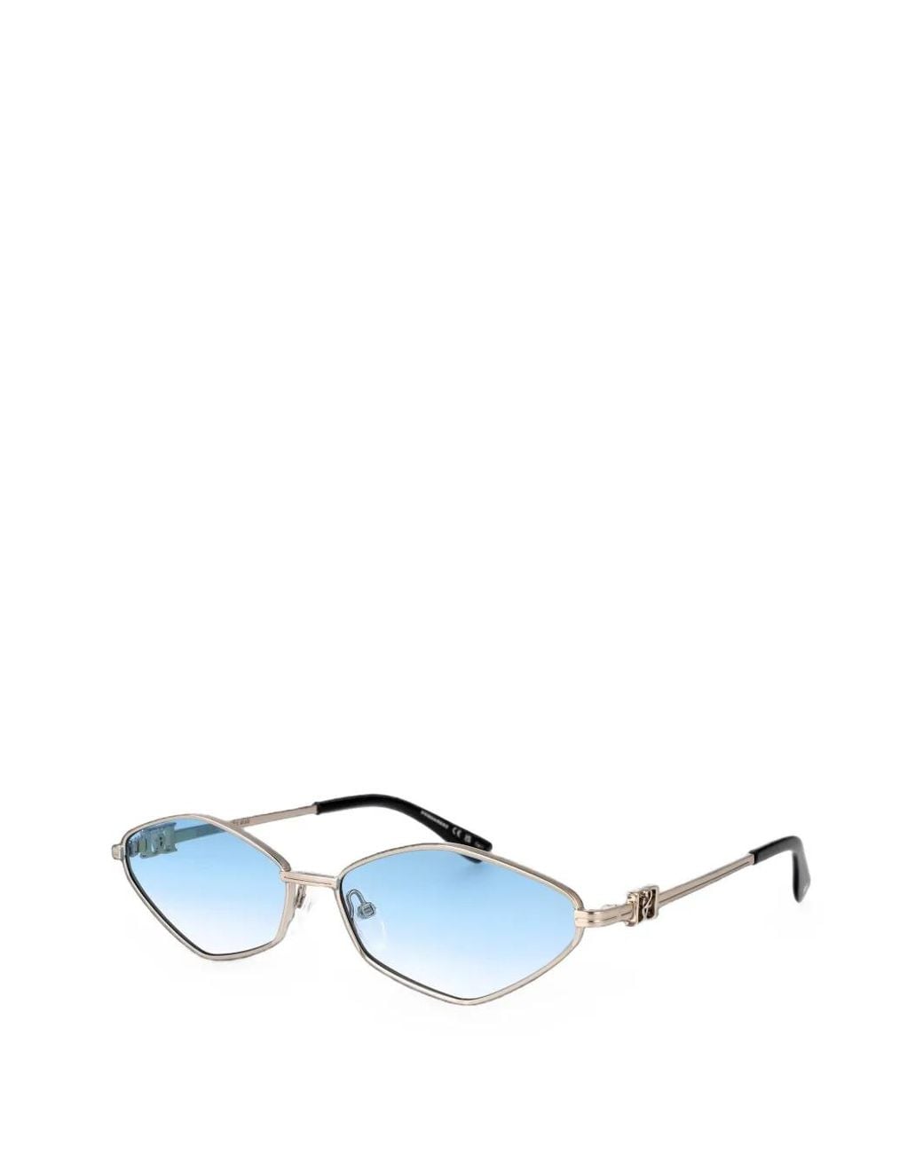DSquared² Blue Lunettes De Soleil À Monture Géométrique