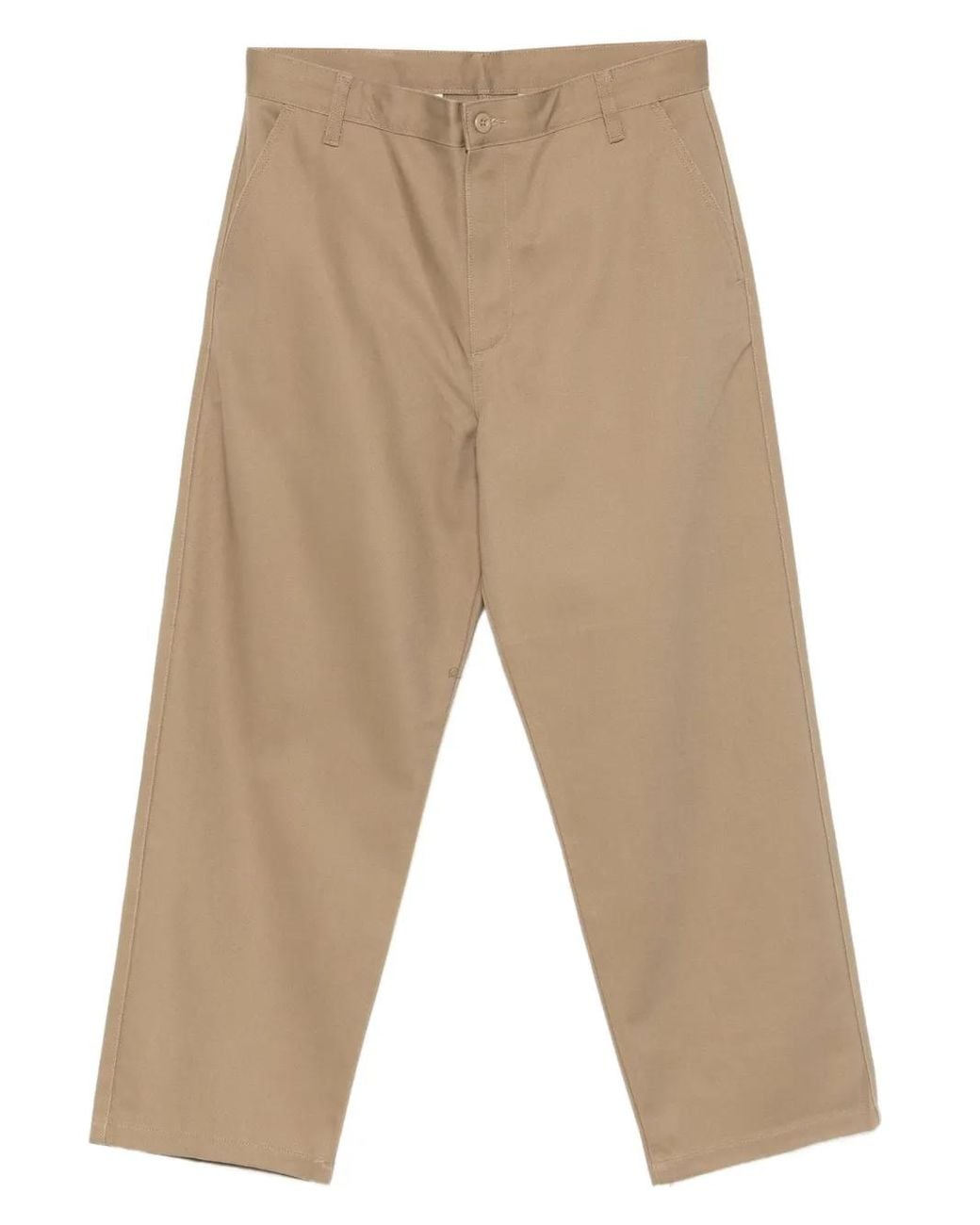 Carhartt Natural Rigid Cotton Trousers for men