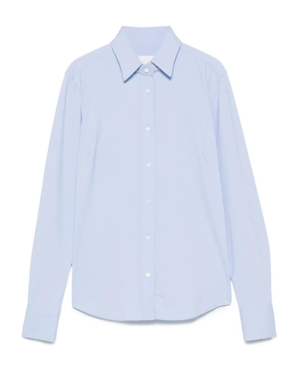 Xacus Blue Long-Sleeve Button-Up Shirt