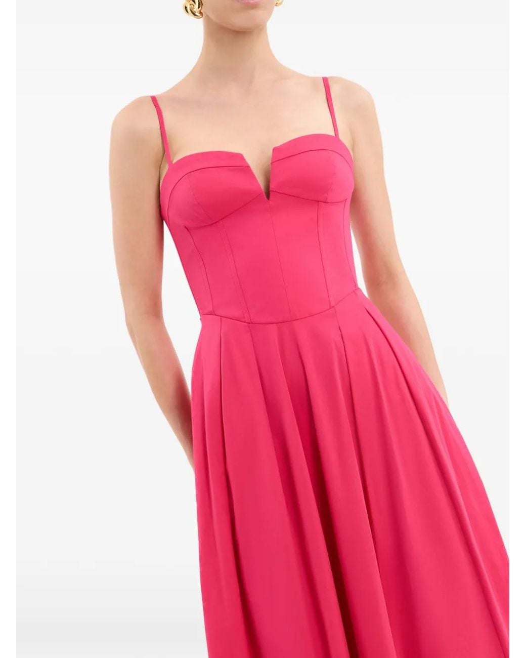 Rebecca Vallance Pink Claribelle Maxi Dress