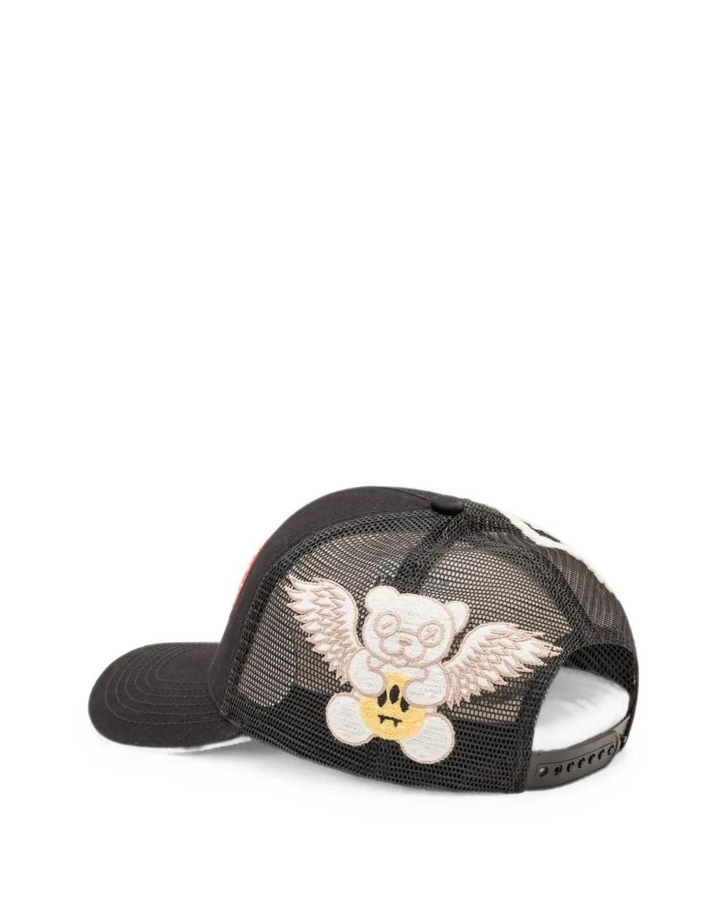 Barrow Dice-Embroidered Mesh-Panelled Trucker Cap for men