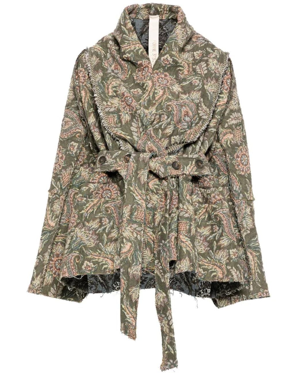Forme D'expression Green Cotton Jacket